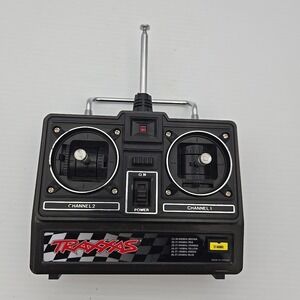 Vintage Traxxas 3810 27MHz Radio Transmitter Receiver 2-Channel Yellow